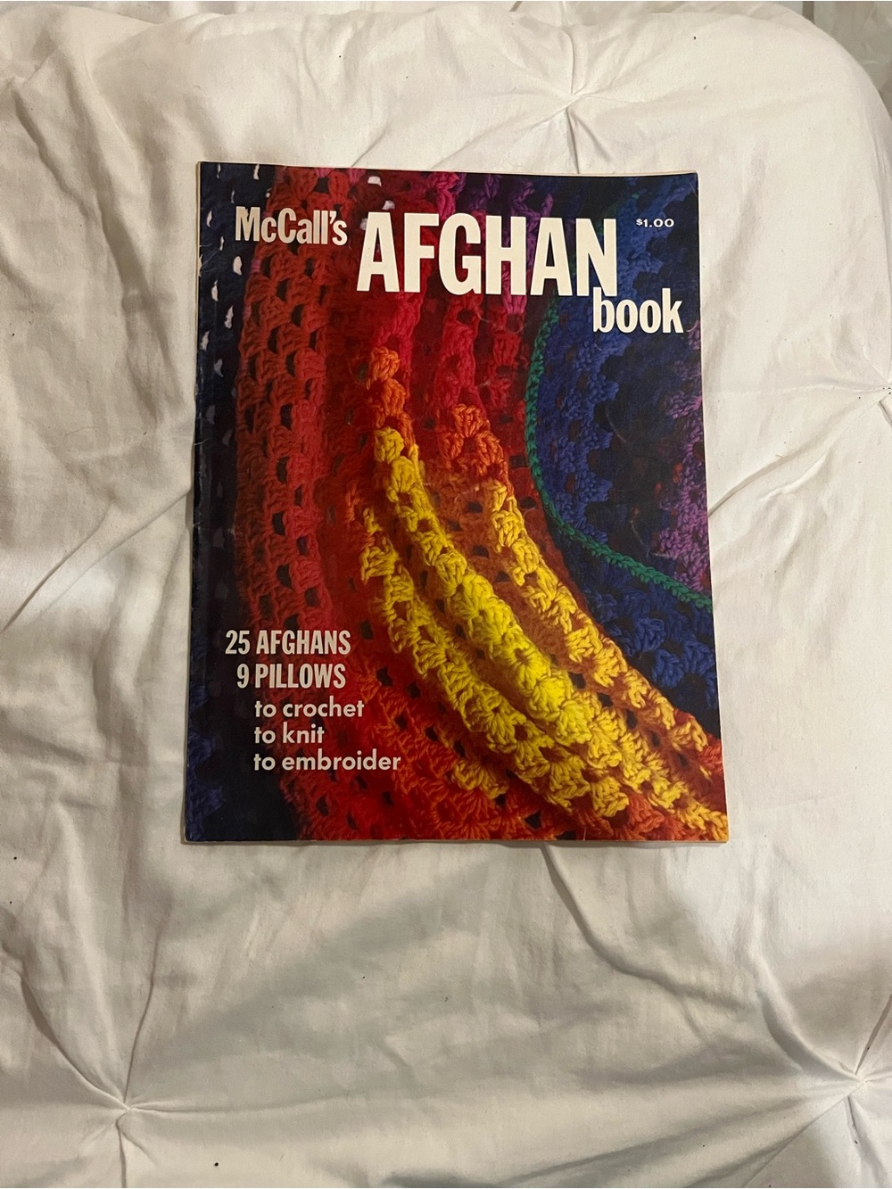 McCall's AFGHAN Book - Rainbow Crochet Patterns